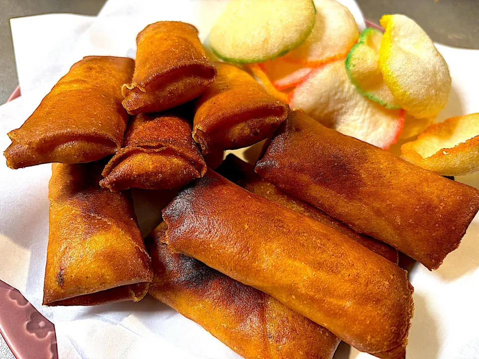 カニクリームコロッケ風春巻き|Hiropanさん