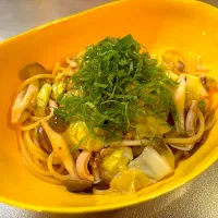 塩辛パスタ|Hiropanさん