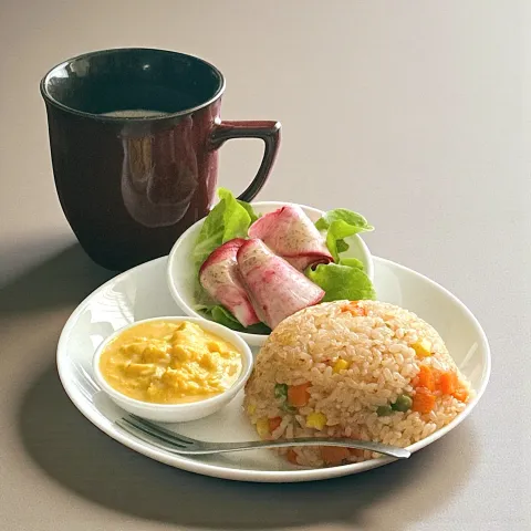 「あじまる（うまあじガーリック調味料）」を使ってみたSnapdishの料理・レシピ写真:モーニングプレート