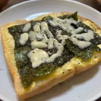 焼きのり&チーズサンドを作りました！|トモちゃんさん