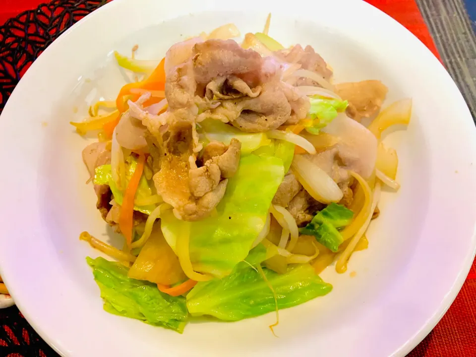 ✩.*˚野菜炒め|ゆきえもんさん