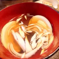 蛤のお吸い物(*^_^*)|しーPaPaさん