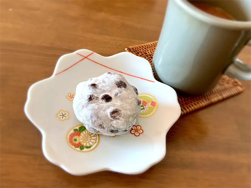 つる瀬の豆大福と珈琲|リフルシャッフルさん