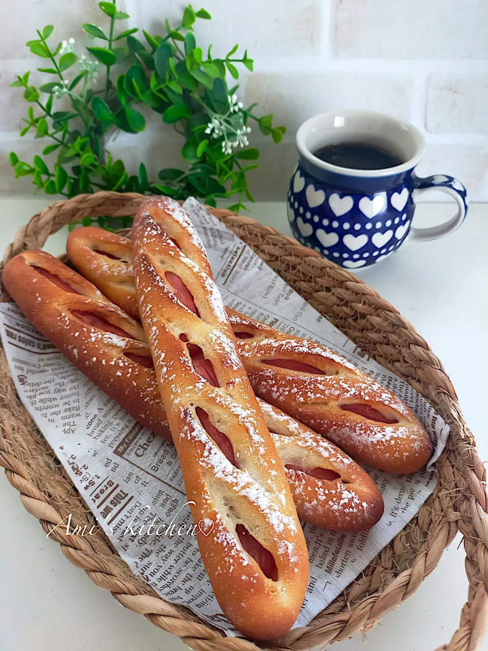 パリパリ✨ウインナーフランス☺️❣️|あみさん