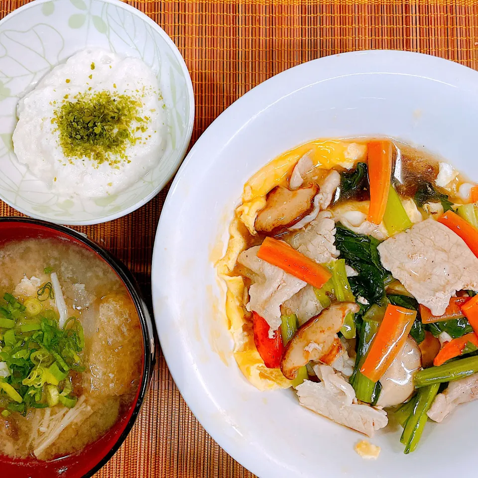 中華飯♡お味噌汁♡|まゆかさん