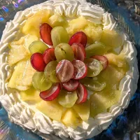 初めてののケーキ😮‍💨出来た〜🥵