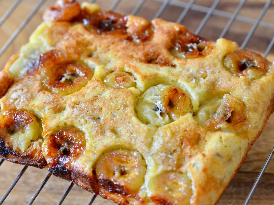 卵焼き器でバナナケーキ|Yasuo  Watanabeさん