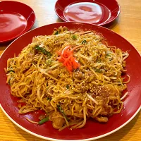 鉄板焼き風ソース焼きそば|ハミルトンさん