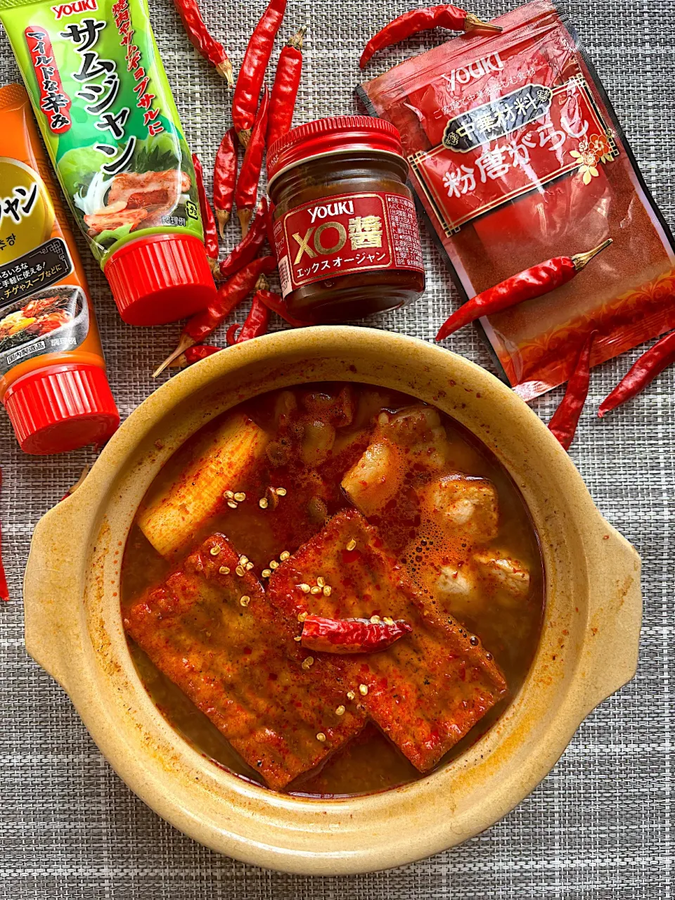 厚揚げと豚肉の火鍋|栃倉 直人さん