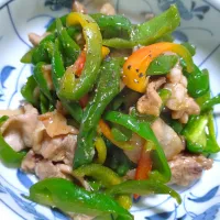 ピーマンと豚肉の炒め|はるみさん