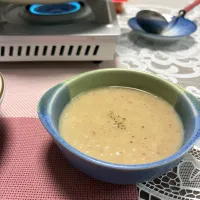 バター香るさつまいものポタージュ|まちゃこさん