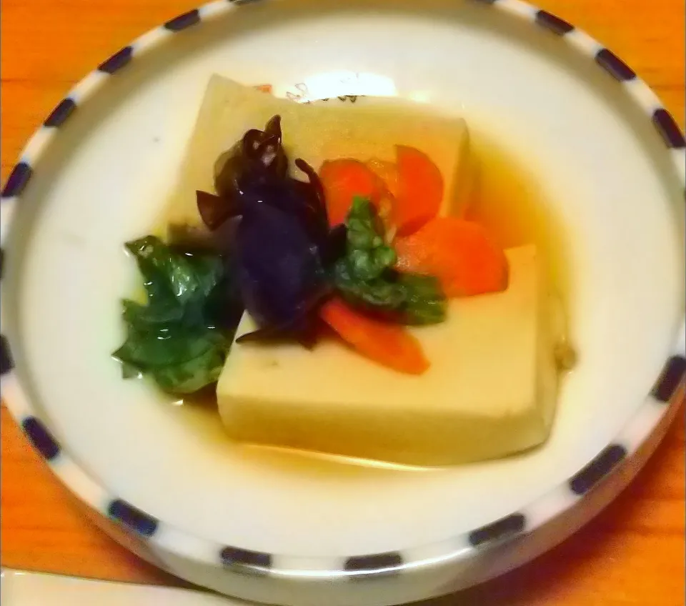 高野豆腐のあんかけ|キムコさん