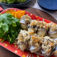 スイーツポテトさんの料理 いわし&マッシュポテトnoパン粉焼き|スイーツポテトさん