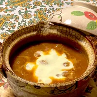 残ったカレーでチーズカレー雑炊| akopeko ◡̈⋆さん