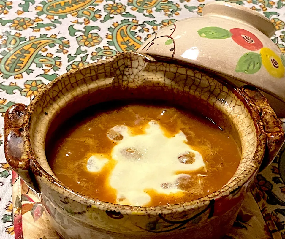 残ったカレーでチーズカレー雑炊|akopeko ◡̈⋆さん