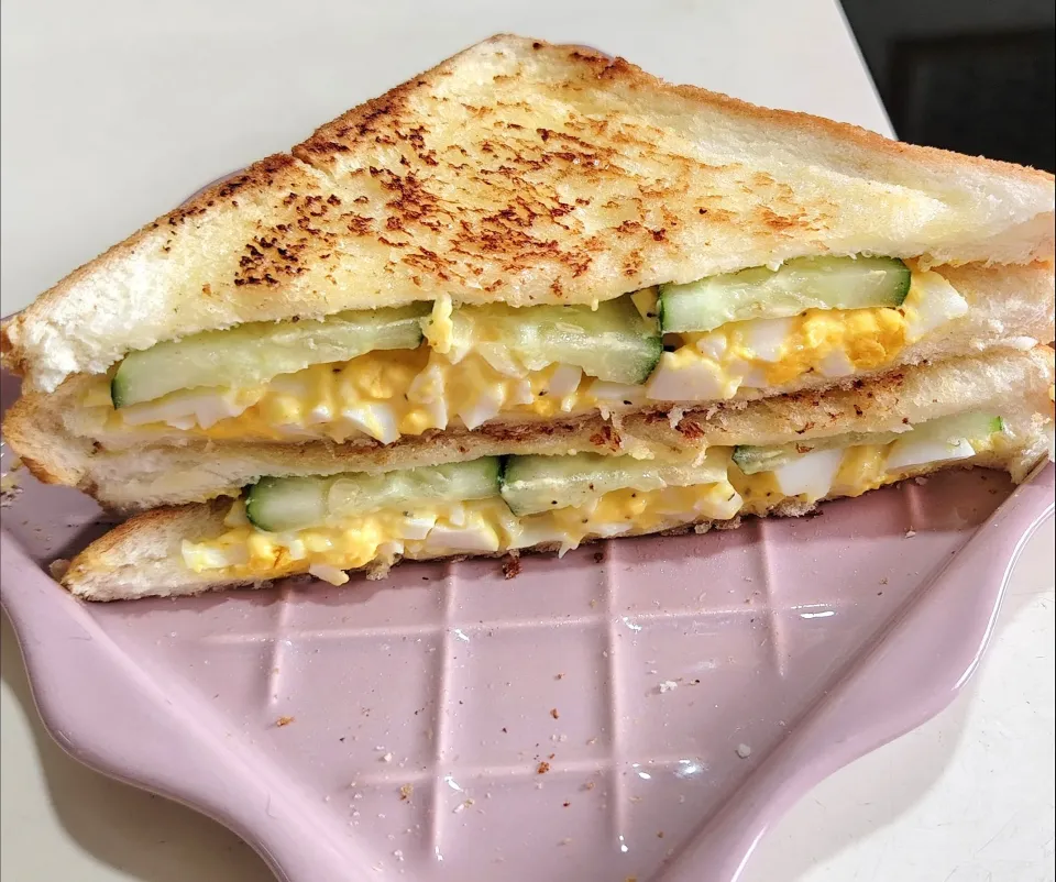Happy Sunday Egg Mayo Sandwiches ~Quick Easy Lunch 😋😍🤍💛🧡🤎🩷❤️💜|🍒lynnlicious🍒さん