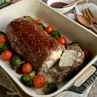 豆腐チーズミートローフ|ゆーこどんさん