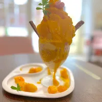 どっさりフローズンマンゴーパフェ|Kenny Tagashiraさん