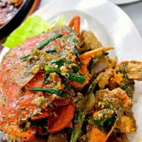 singapore famous white pepper crab| rufvalさん