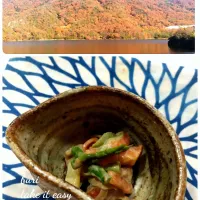 くらげと紅葉🍁とおれ|ぶりさんさん