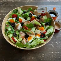 チキンソテーサラダ|koji toyodaさん