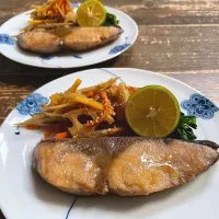 ぶりと根菜のきんぴら焼き|七海さん