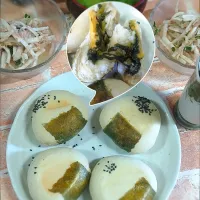 大根葉で🍙風パン|みったんさん