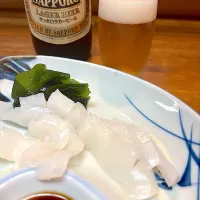 紋甲イカお造り|saturnさん