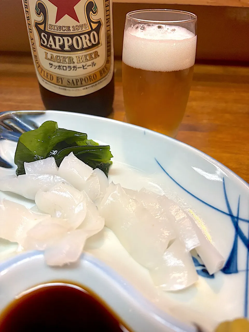 紋甲イカお造り|saturnさん