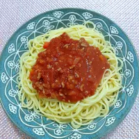 ミートソーススパゲティ|あやもこさん