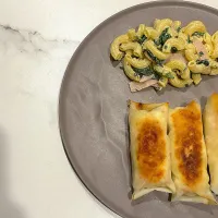 春巻き、マカロニサラダ|ゆかさん