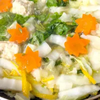 ゆず塩鍋|もちもちこんぶさん