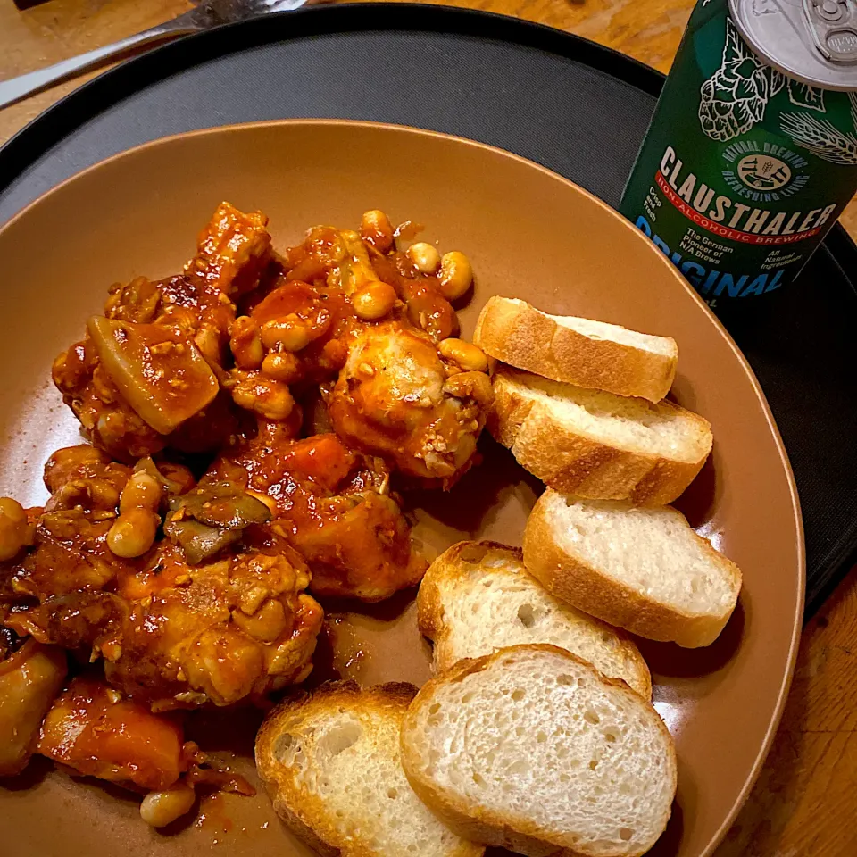 チキン大豆トマト煮込み|bbaさん