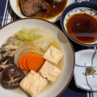 水炊きとヒレステーキ|めんちゃんさん