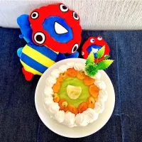 ミャクミャクケーキ🎂|ゆりゆりさん