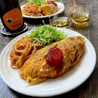 新橋は老舗洋食店【むさしや】のオムライス風|koji toyodaさん