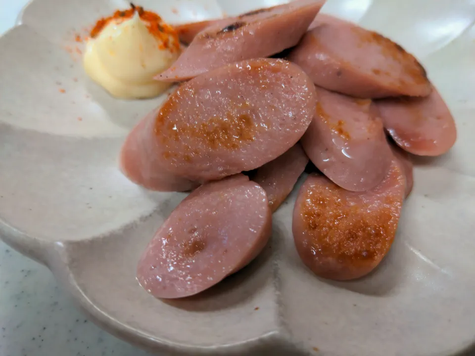 晩酌の一品☆ギョニソ|こむぎさん