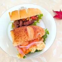 11/30のお昼ごはんヴィドフランスのサンドイッチ🥪|卯月さん