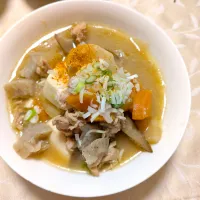 11/30の夕食　豚汁|卯月さん