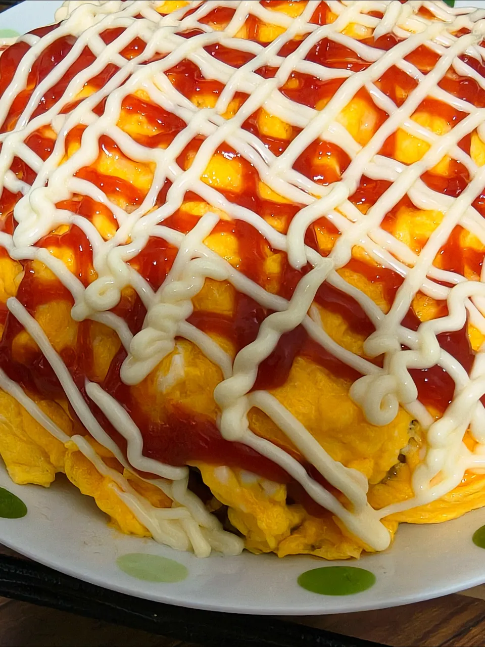 オムライスみ見せかせたオムソバ|時雨さん