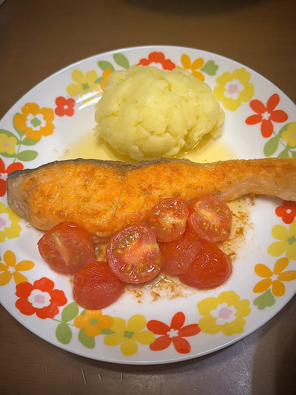 サーモンのムニエルとマッシュポテトに初挑戦|masaさん