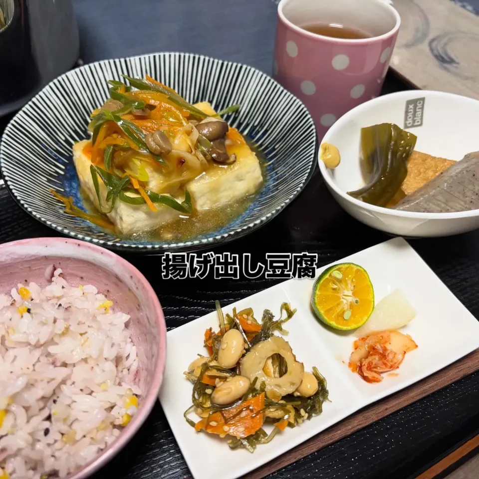 揚げ出し豆腐|いのっちさん