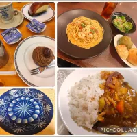 今日は友達と!!ご褒美Day🥰✨夜ごはんはカレー