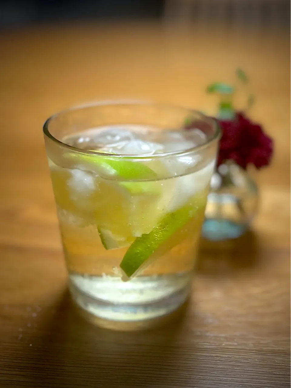 11/30の夕食　ハイボールに国産ベルガモット|yoneさん