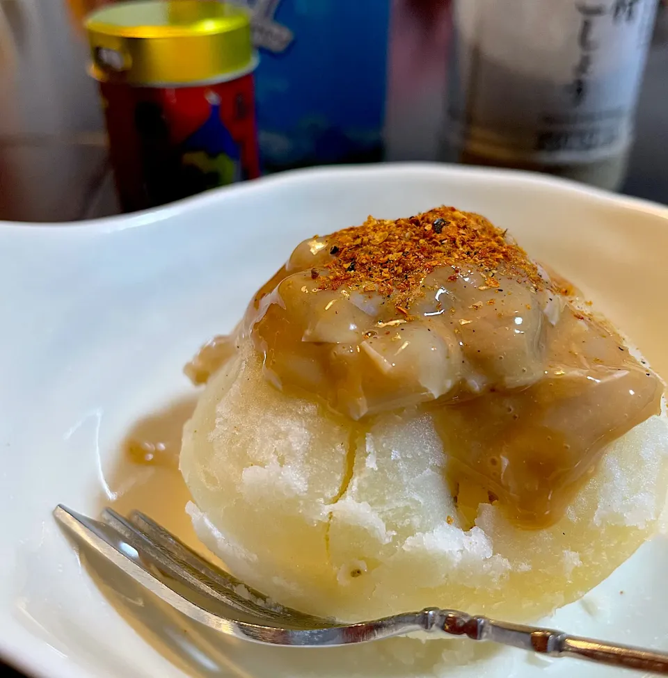 【農家の無骨メシ】じゃが芋イカ塩辛|DKさん