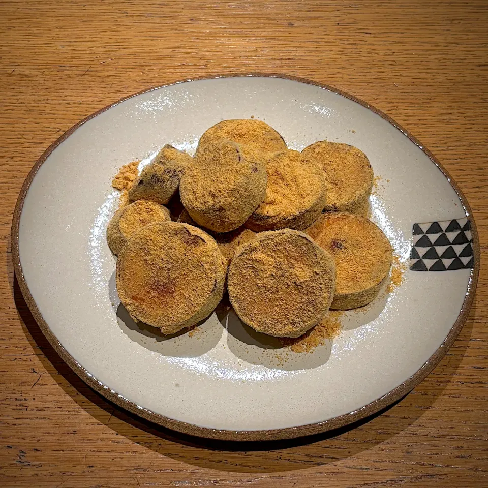 揚げさつまいものきな粉和え|ぶりぞうさん