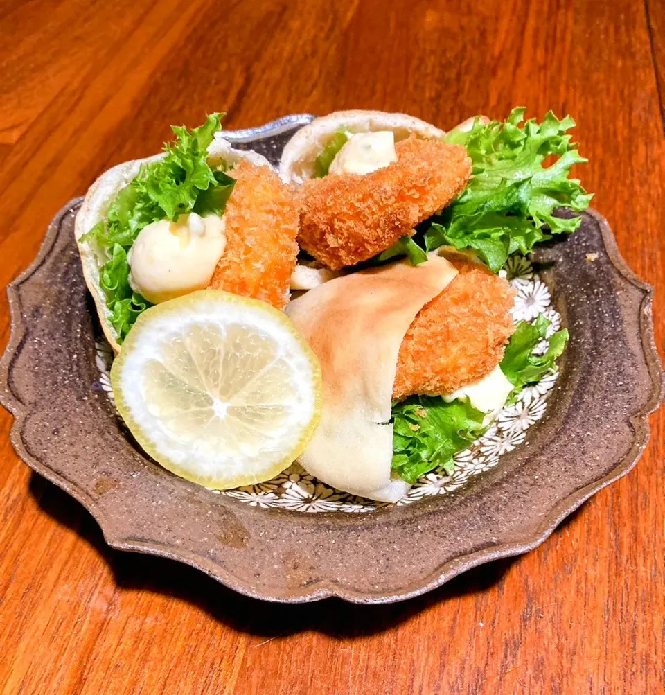 ピタパンIn海老フライ|kaladacafemakumaさん