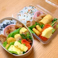 夫と次女のお弁当🍱🍙|シズソラさん