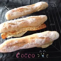 朝日が似合うシリーズ・全粒粉のチーズだだもれフィセル✨|cocco+さん