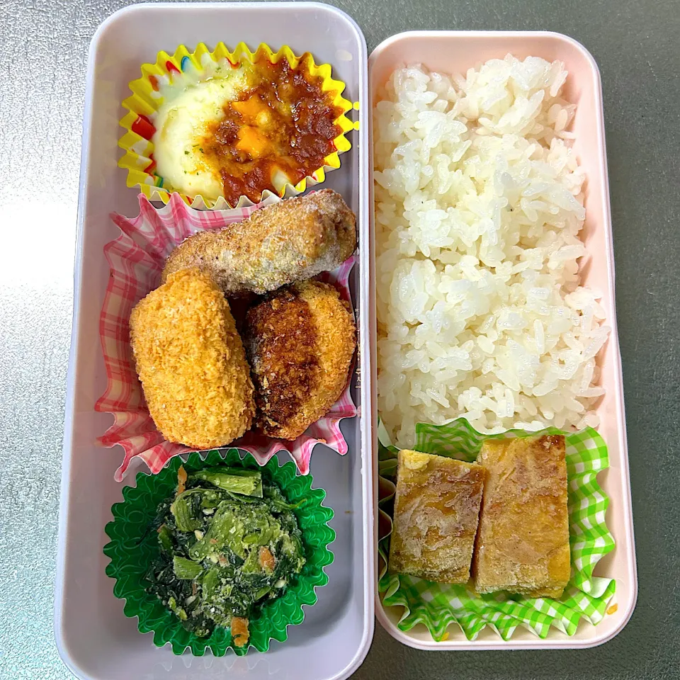 チーズ入りフライ弁当|あおのりさん